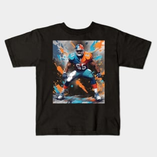 Huddle American Football Kids T-Shirt